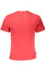 GIAN MARCO VENTURI MEN&#39;S RED SHORT SLEEVE T-SHIRT