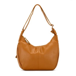 Women's leather small shopperbag shoulder bag