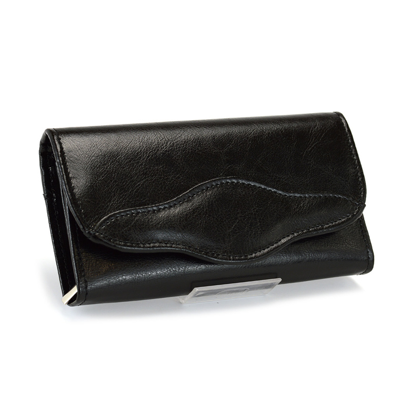 Elegant classic women's leather wallet by Elkor