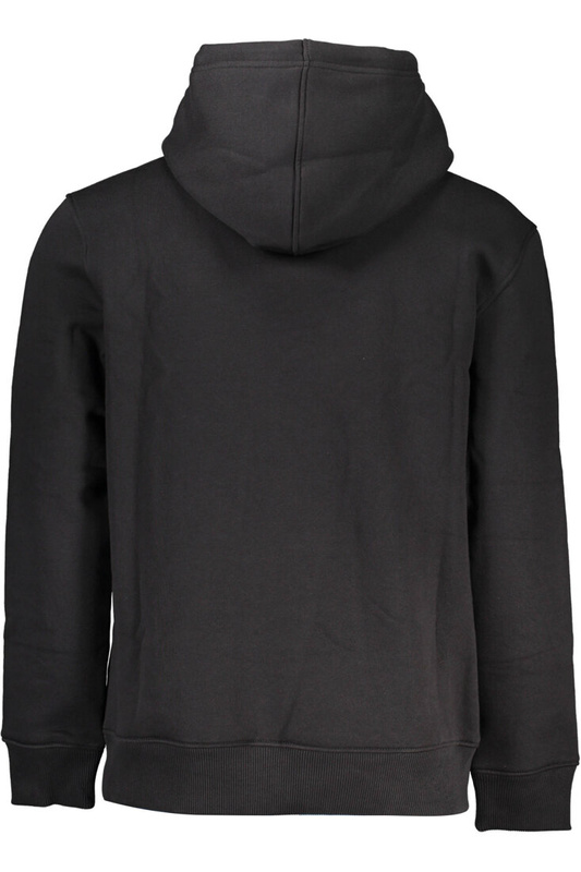 CALVIN KLEIN MEN&#39;S BLACK ZIPLESS SWEATSHIRT