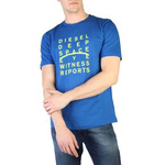 KURZARM-T-SHIRT DIESEL HERREN BLAU