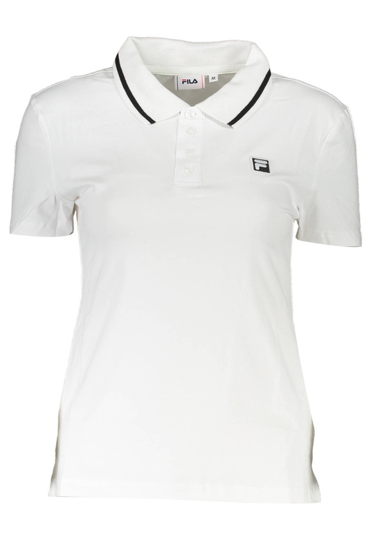 FILA POLOSHIRT KURZARM DAMEN WEIß