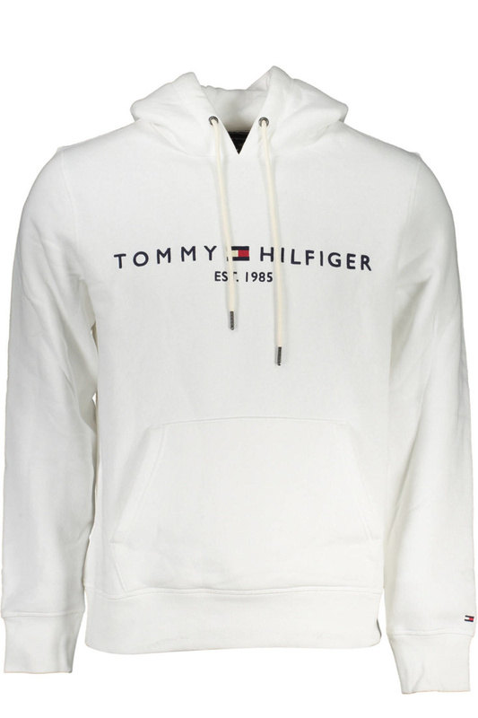 TOMMY HILFIGER MAN WEISSES SWEATSHIRT OHNE REISSVERSCHLUSS