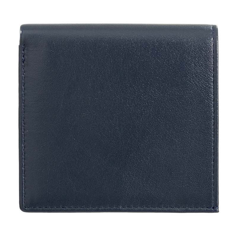 The DUDU Colorful collection is enriched by Flavio, small men's multicolour leather billfold RFID wallet with external coin purse and credit card holders