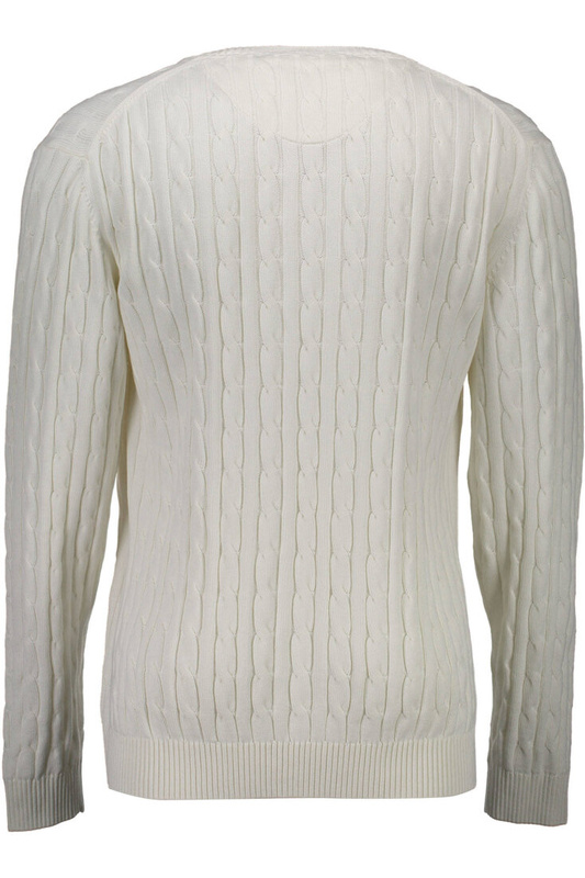 GANT MEN&#39;S WHITE SWEATER