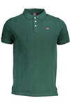 NORWAY 1963 MEN&#39;S GREEN SHORT SLEEVED POLO SHIRT