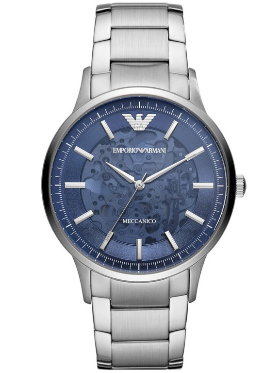 Zegarek męski EMPORIO ARMANI SKELETON AUTOMATIC AR60042 (zi055c)