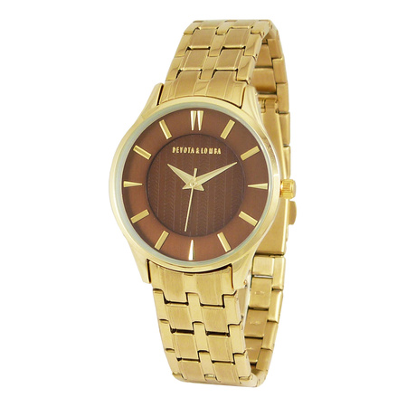 WATCH DEVOTA & LOMBA WOMAN DL012W-02BROW (35MM)