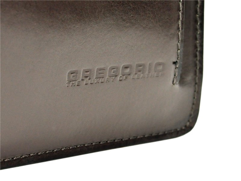 Men's genuine leather briefcase Gregorio 202