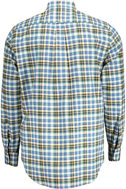 GANT MEN&#39;S BLUE LONG SLEEVE SHIRT