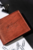 Men's leather foldable wallet by Always Wild