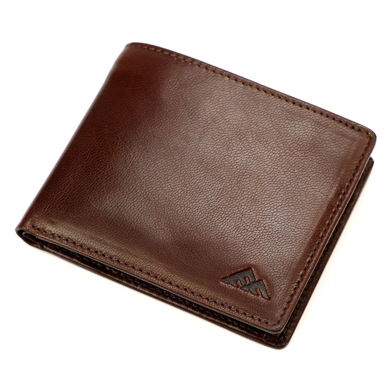 Compact Leather Men's Wallet EL FORREST RFID