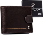 Men's genuine leather wallet Rovicky N992L-CMC