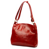 Leather elegant women's messenger bag by Florence