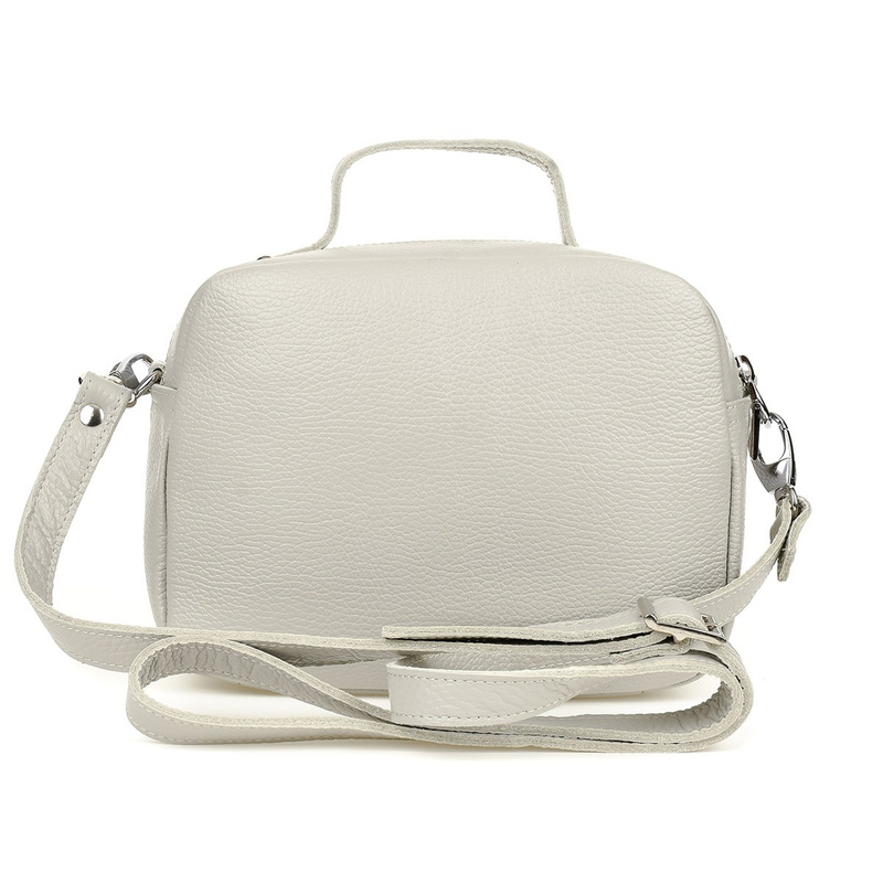 Taupe Damen Lederkoffer Tasche 2 Fächer Beltimore S80