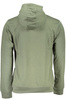 GIAN MARCO VENTURI MEN&#39;S GREEN SWEATSHIRT WITHOUT ZIP