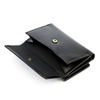 Compact Women's Leather Wallet Luxury with RFID