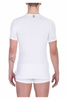 T-Shirts Marke Bikkembergs Modell BKK1UTS01BI Farbe Wei▀. Unterwńsche Herren. Saison: Das Ganze Jahr