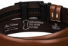 Leather belt PETERSON PTN A004