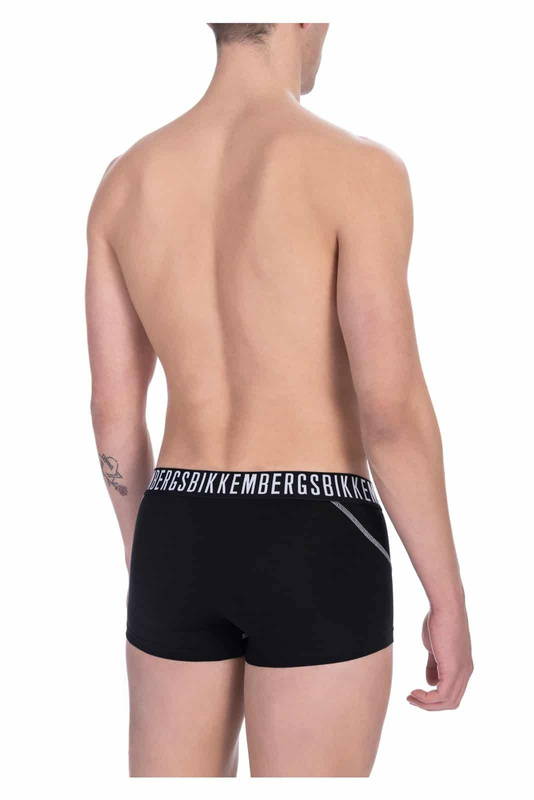 Boxers Marke Bikkembergs Modell BKK1UTR06BI Farbe Black. Underwear Men. Saison: All Year