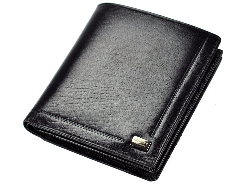 Men's genuine leather wallet Rovicky PC-106-BAR RFID