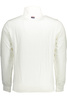 US POLO SWEATSHIRT WITH ZIP WHITE MAN