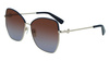 SUNGLASSES LONGCHAMP WOMEN LO156SL-720 (Szkło/Zausznik/Mostek) 60/14/140 mm)