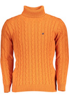 US GRAND POLO HERREN-PULLOVER IN ORANGE