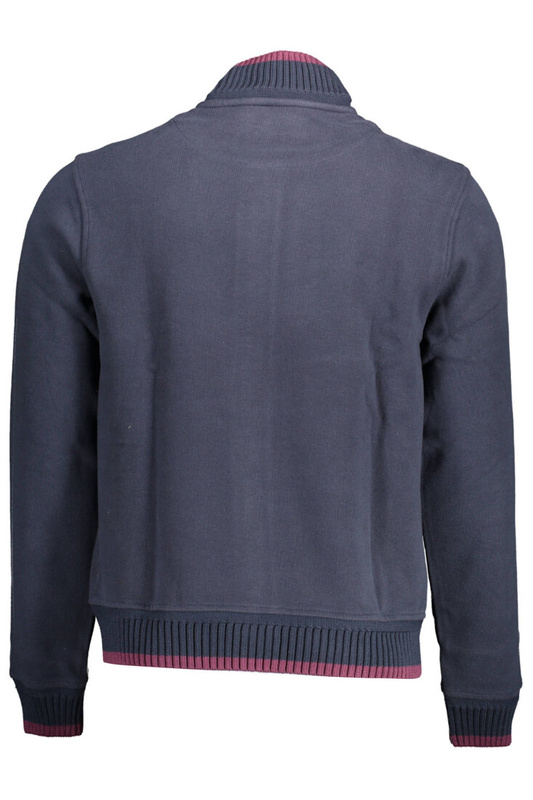 HARMONT & BLAINE MEN'S BLUE SWEATSHIRT WITH ZIP