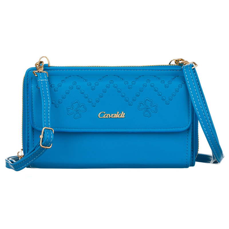 Stylish purse-wallet on a long strap 4U Cavaldi