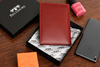 Beltimore G95 red leather slim card document case