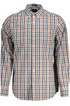 GANT MEN&#39;S GREEN LONG SLEEVE SHIRT