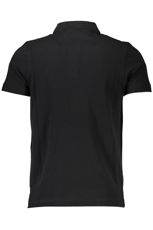 CAVALLI CLASS POLO SHORT SLEEVE MAN BLACK