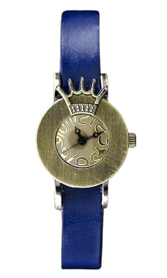 TAYMA WOMEN'S WATCH - RETRO PUNK 28 - blue (zx585c)