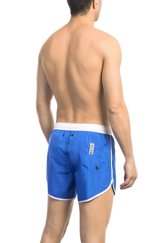 Swimwear Marke Bikkembergs Beachwear Modell BKK1MBS04 Farbe Blau. Bekleidung Herren. Saison: