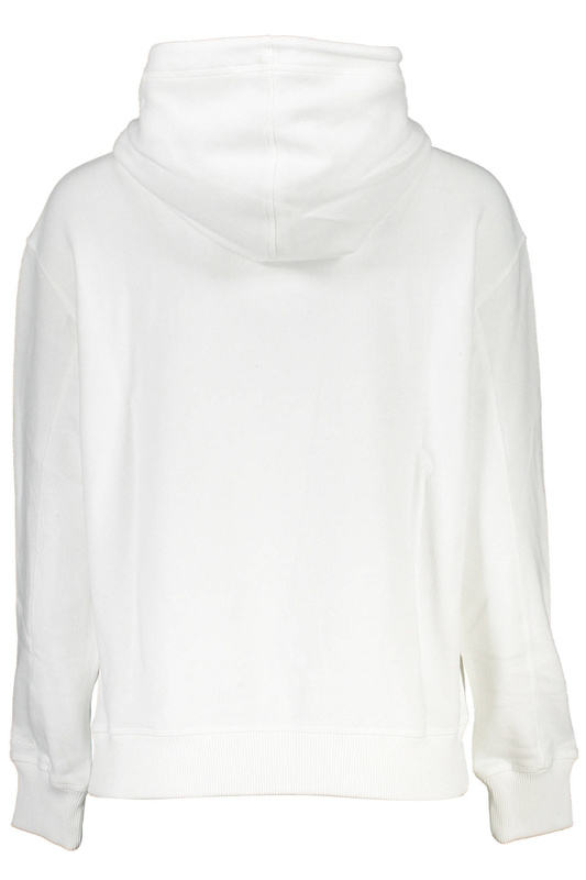 CALVIN KLEIN WOMEN&#39;S ZIPLESS SWEATSHIRT WHITE