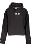 TOMMY HILFIGER SWEATSHIRT WITHOUT ZIP WOMEN BLACK