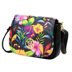 Damen Öko-Leder Handtasche Gregorio SI1099 FLOWER