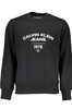 CALVIN KLEIN SCHWARZES HERREN-SWEATSHIRT MIT REISSVERSCHLUSS