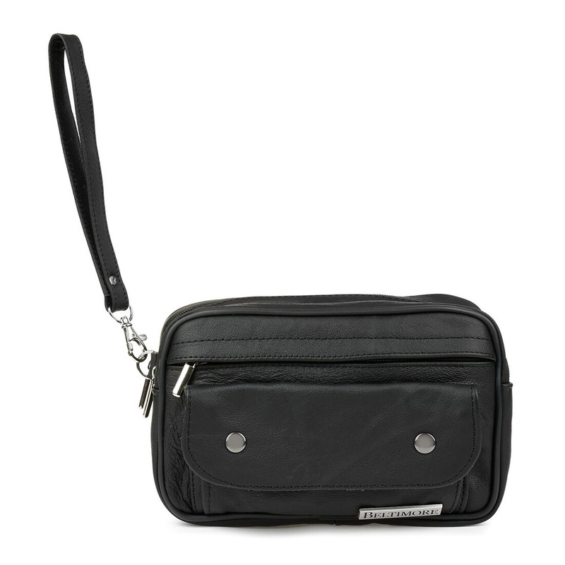 Herren Lederhandtasche mit zwei Fächern Beltimore G45