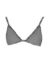 KARL LAGERFELD SWIMSUIT PARTS ABOVE WOMAN BLACK