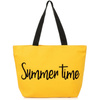 Yellow Large beach bag bag summer time lightweight T64