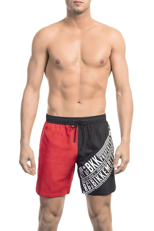 Costume de baie Marke Bikkembergs Beachwear Modell BKK1MBM09 Farbe Rosu. Imbracaminte Barbat. Saison: