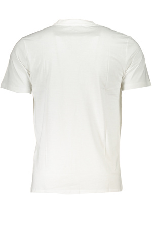 CAVALLI CLASS HERREN-KURZÄRMELIGES T-SHIRT WEISS