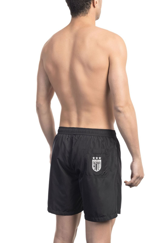 Swimwear Marke Bikkembergs Beachwear Modell BKK1MBM03 Farbe Schwarz. Bekleidung Herren. Saison: