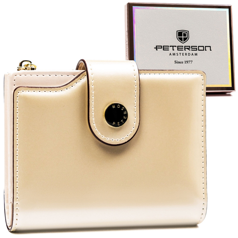 A stylish women's wallet made of eco-leather Peterson RFID