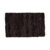 Woven sheepskin fur rug, zero waste