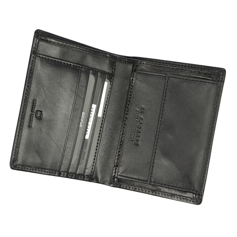 Men's genuine leather wallet EL FORREST 546-67 RFID