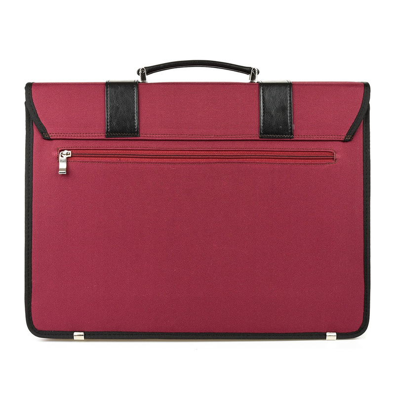 Baltimore Luxus Herren Aktentasche große Laptop-Tasche maroon I36