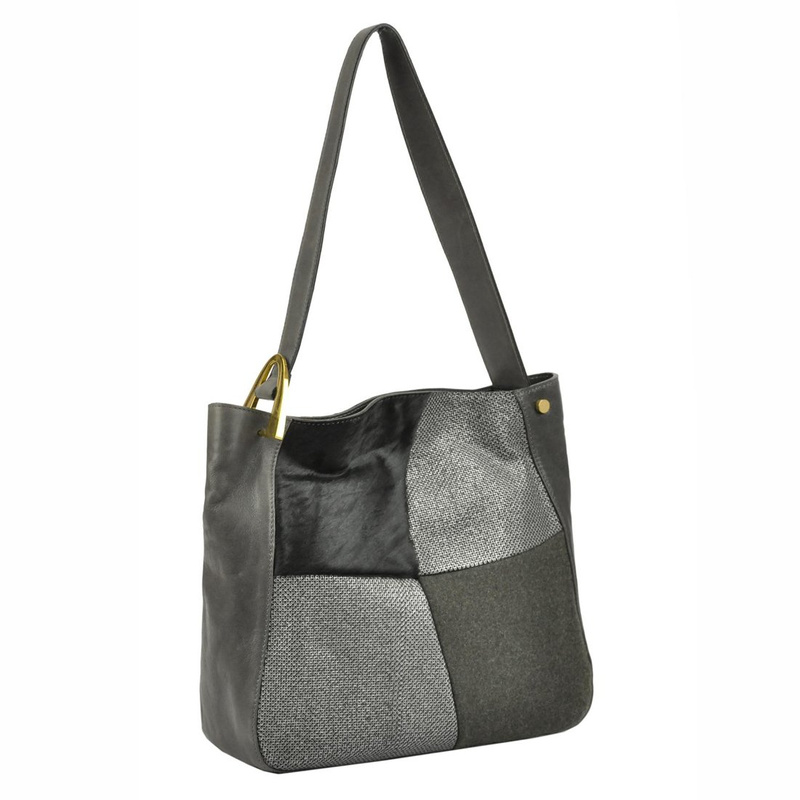 Damen Lederhandtasche Innue SA31 Naturleder Esche